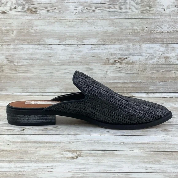 Band of Gypsies Skipper Woven Vegan Leather Pointed Loafer Mule- size 8.5 IMO - Picture 9 of 17